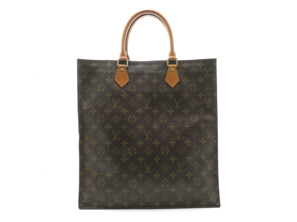 LOUIS VUITTON Sac Plat Tote Bag Monogram
